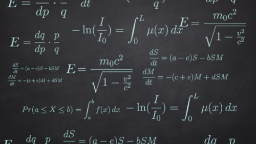 Chalkboard with Calculus