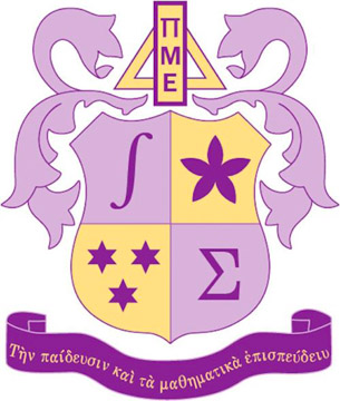 Pi Mu Epsilon Crest